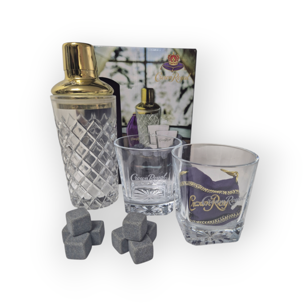 Crown Royal Cocktail Shaker Set - Image 2